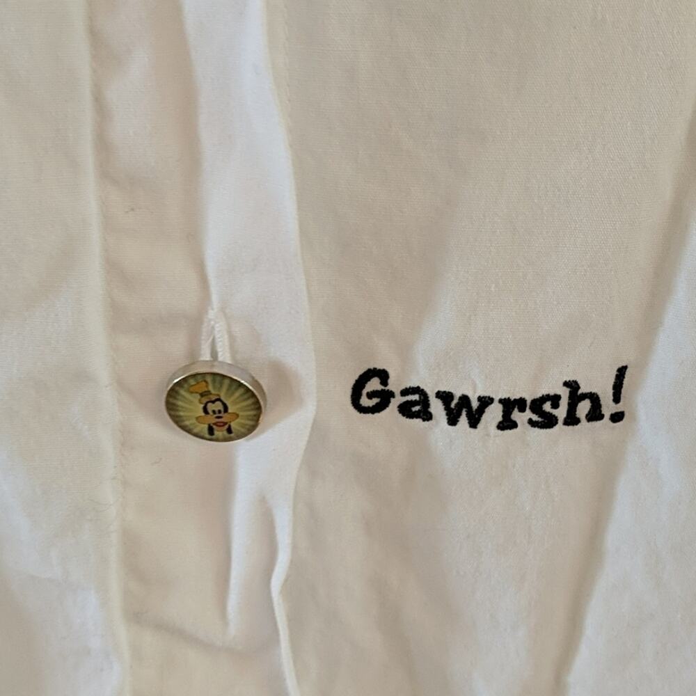 Euc Disney Button Down - image 5